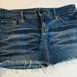 American Eagle Womans Denim Mini Skirt Size 8